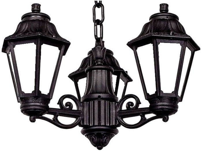 Уличный подвесной светильник Fumagalli Sichem/Anna 3L E22.120.S30.AYF1R
