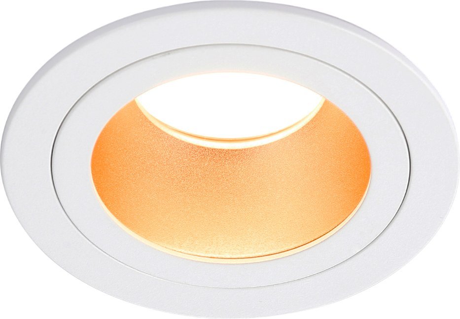 Точечный светильник Ambrella TN102823 WH/GD (белый/золото)