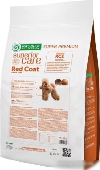 Сухой корм для собак Nature's Protection SC Red Coat Grain Free Lamb (1.5 кг)