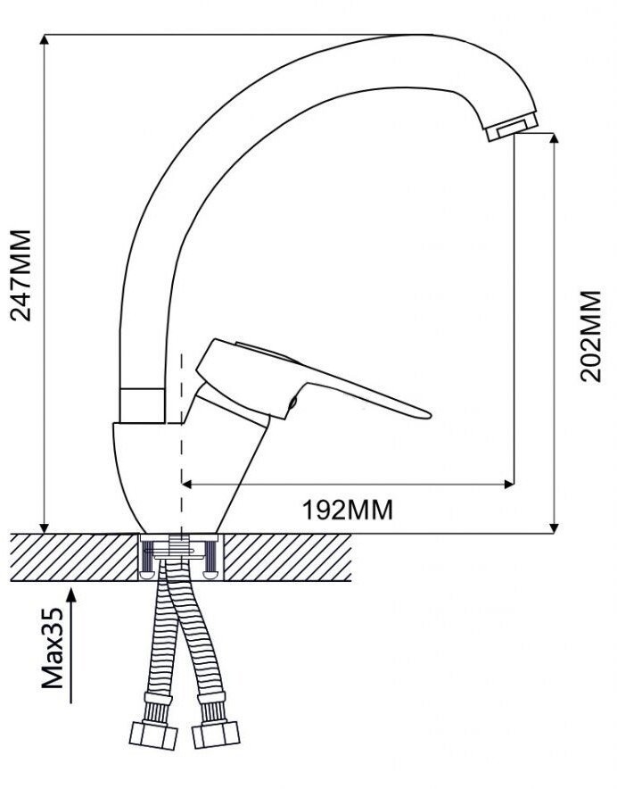 Смеситель Econoce EC0244