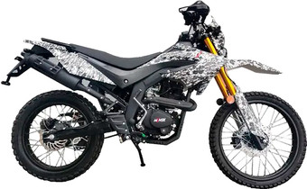 Мотоцикл M1NSK X 250 (черный/белый)