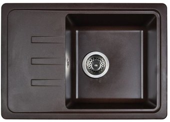 Кухонная мойка Wisent 620-27W (с сифоном GER013)