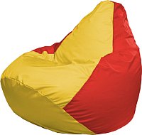 Кресло-мешок Flagman Груша Мега XXXL Г3.1-260 (желтый/красный)