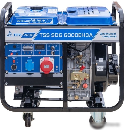 Дизельный генератор ТСС SDG 6000EH3A