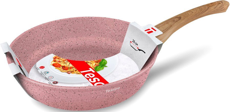 Сковорода Tesoro Molise Induction pink TM4126i