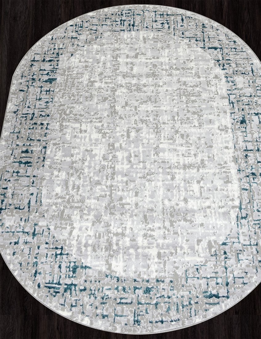 Ковер для жилой комнаты Merinos Palermo F292-OVAL-GRAY (2x2.9)