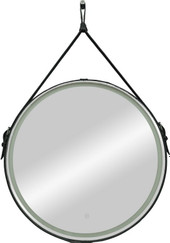 Континент Зеркало Millenium Black Led D 65 (натуральная кожа, черный)