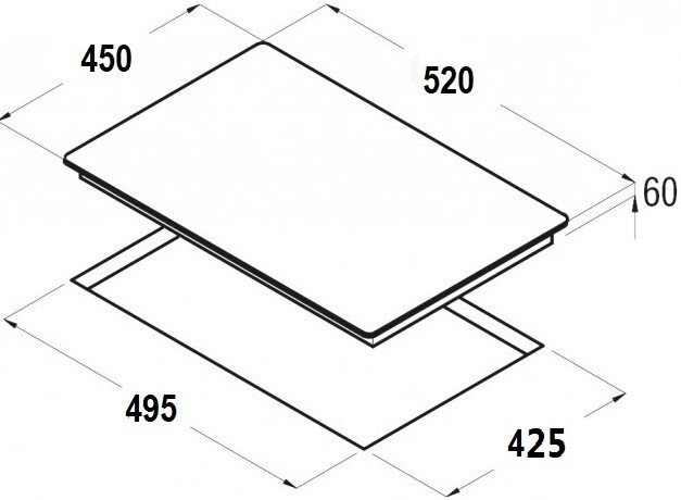 Варочная панель Schtoff IT4603 Nano Matte Black