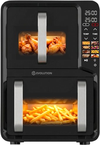 Аэрогриль (аэрофритюрница) Evolution AIRO 12100W Dual
