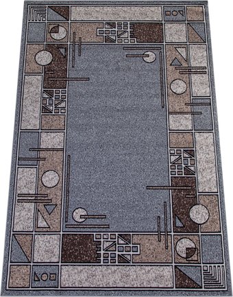 Ковер для жилой комнаты Merinos Sierra ALBINA-3-STAN-BLUE-BROWN-2 (3x4)