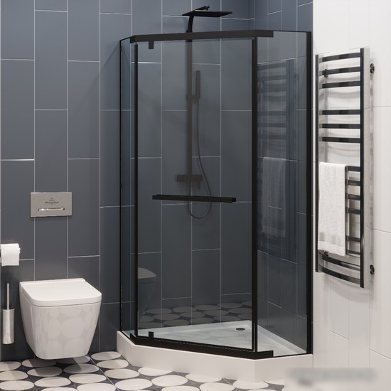 Душевой уголок Cerutti Spa Chika ZP91B 90х90