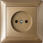 Розетка Bylectrica Стиль РС16-305 (бронзовый)