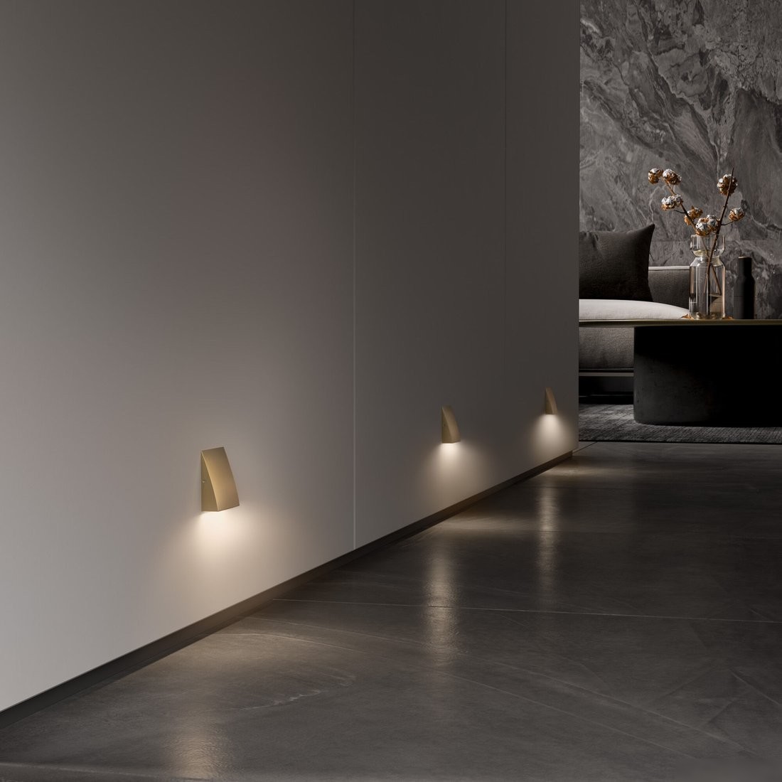 Бра Elektrostandard 40159/LED 4000K (латунь)