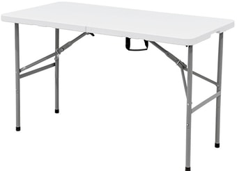 Стол Calviano Складной, прямоугольный 122x60.5 см (белый)