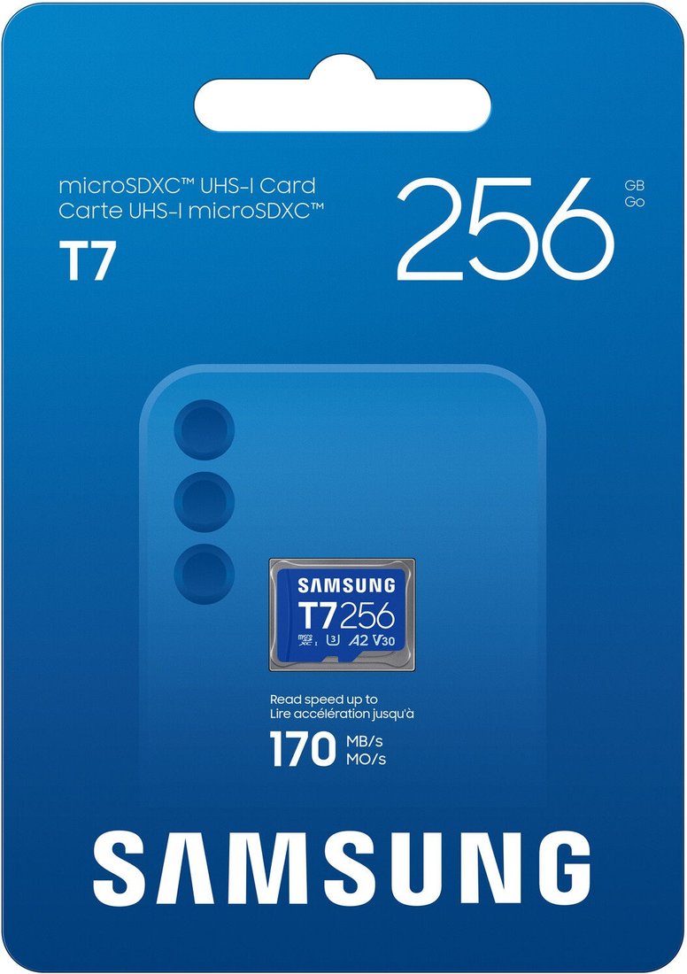 Карта памяти Samsung T7 microSDXC 256GB MB-MB256T