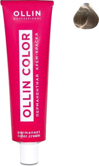 Крем-краска Ollin Professional Color перманентная 10/1 светлый блондин пепельный 100 мл