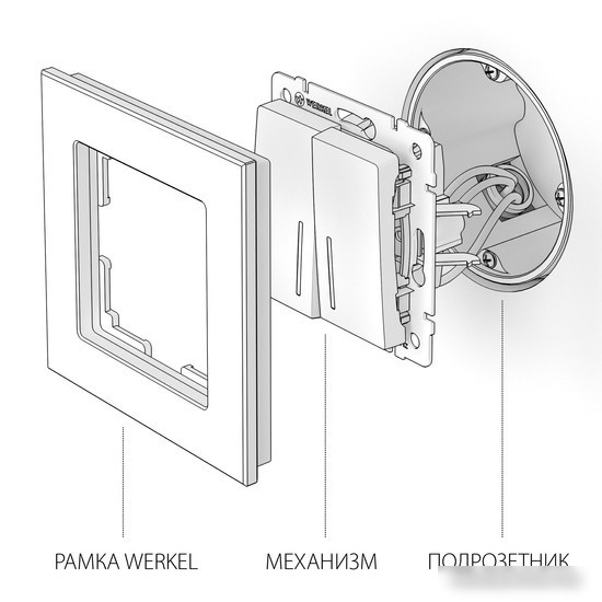 Выключатель проходной Werkel W1122111 a050861