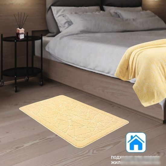 Коврик для ванной Shahintex РР 50x80 (кремовый)
