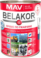 Грунт-эмаль MAV Belakor-15 Ral 5017 1 л (синий матовый)