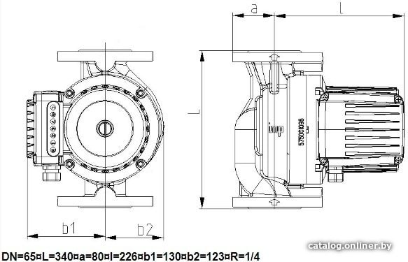 Циркуляционный насос IMP Pumps GHNbasic II 65-190F
