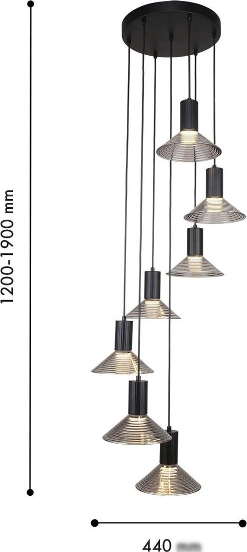 Подвесная люстра F-Promo Feris 4622-7P
