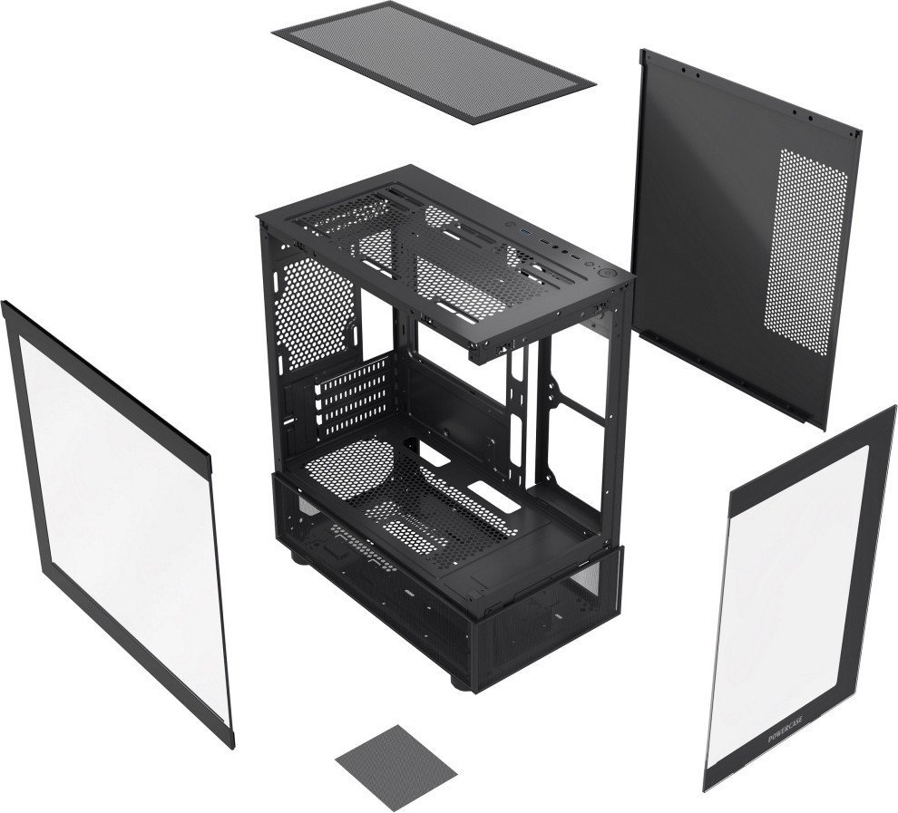 Корпус Powercase Vision Micro M2 CVMBM2-L0