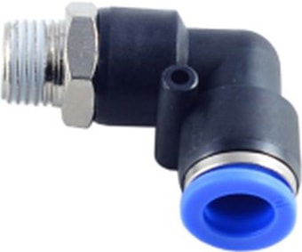Фитинг RockForce Фитинг угловой для пласт. труб 6 мм 1/8" RF-SPL06-01