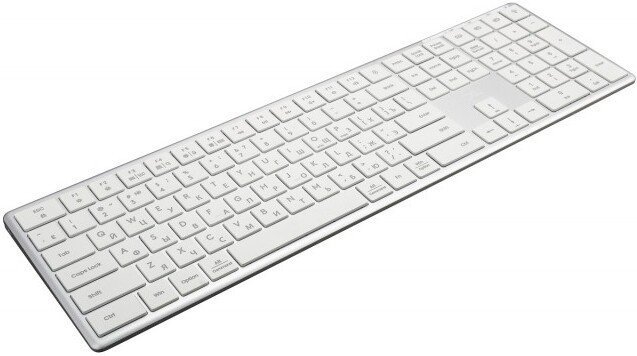 Клавиатура xGhost Blade White Silver