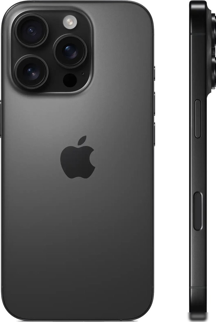 Телефон Apple iPhone 16 Pro Dual eSim 256GB (черный титан)