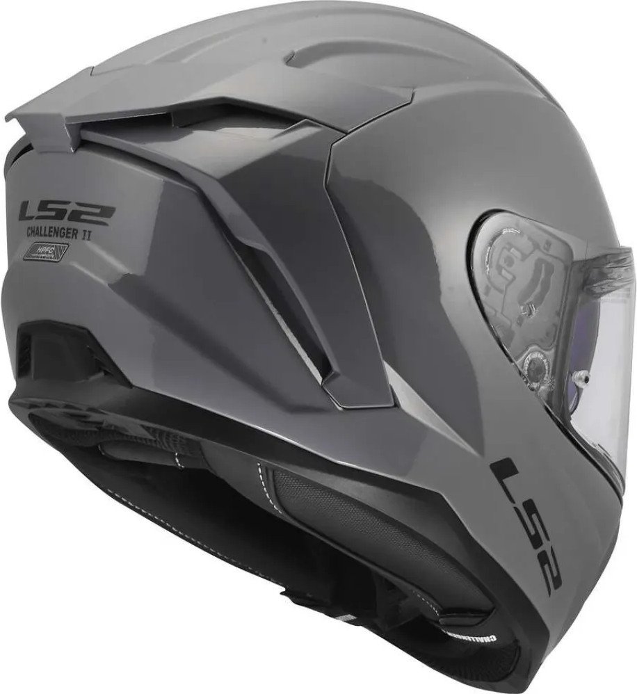 Мотошлем LS2 FF817 Challenger II Solid (S, Nardo Grey)