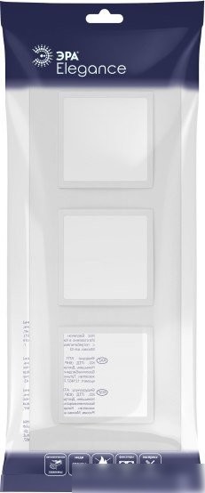 Рамка ЭРА Elegance 14-5013-01М Classic Б0065826 (белый матовый)