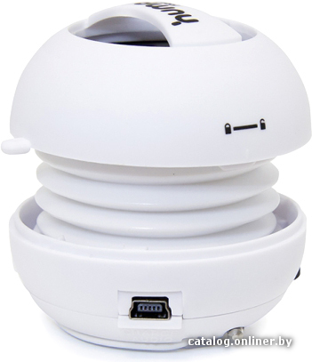 Портативная колонка CBR Human Friends Sphere White
