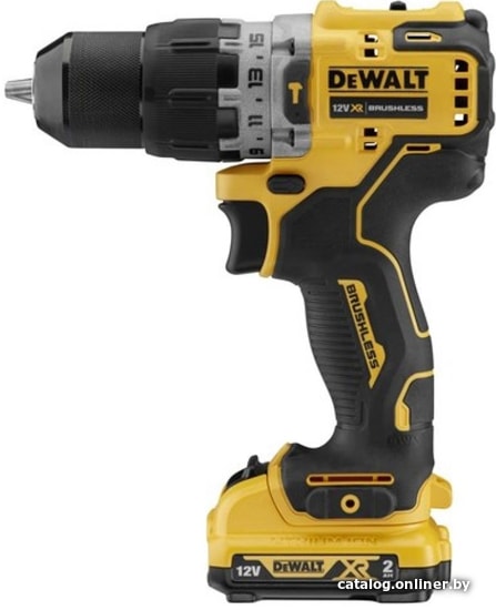 Ударная дрель-шуруповерт DeWalt DCD706D2-QW (с 2-мя АКБ, кейс)