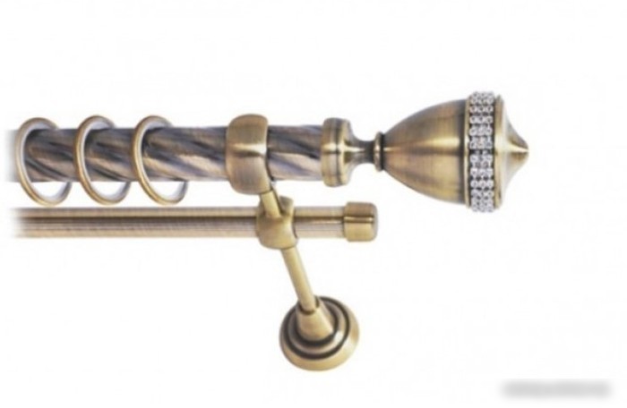 Наконечник для карниза Lm Decor YF110 Кубок 16мм (антик)