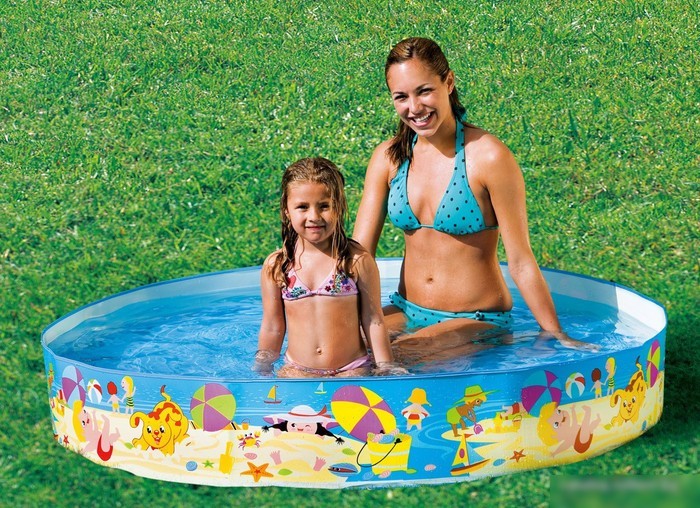 Каркасный бассейн Intex Beach Days Snapset 152х25 (56451)