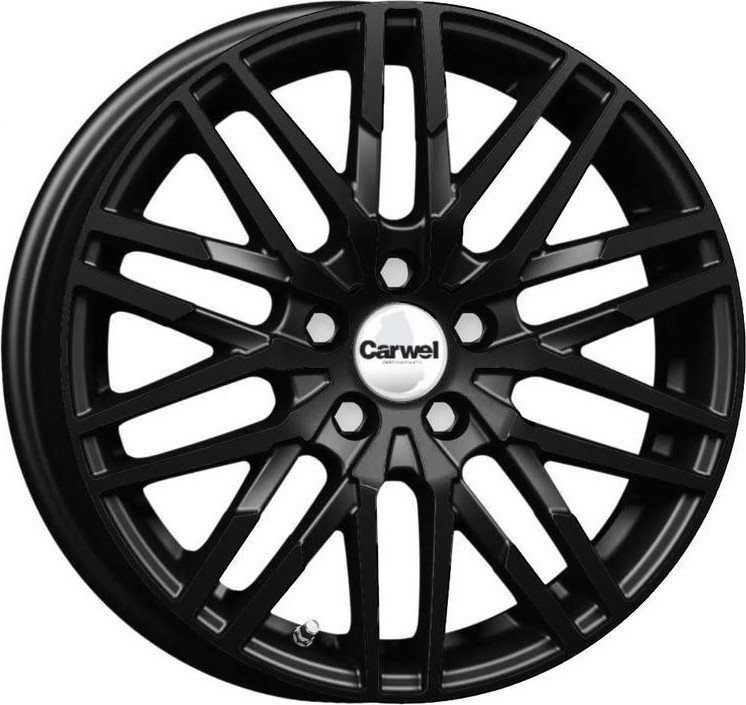 Литые диски Carwel Кобра 229 16x6" 5x112мм DIA 57.1мм ET 43мм BK