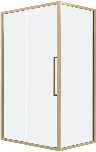 Душевой уголок Grossman Cosmo 120x100x195 120.K33.02.1210.32.00 (золото сатин/стекло прозрачное)