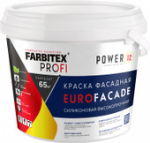 Краска Farbitex Profi EuroFacade фасадная силиконовая самоочищающаяся База А 3 кг (белый)
