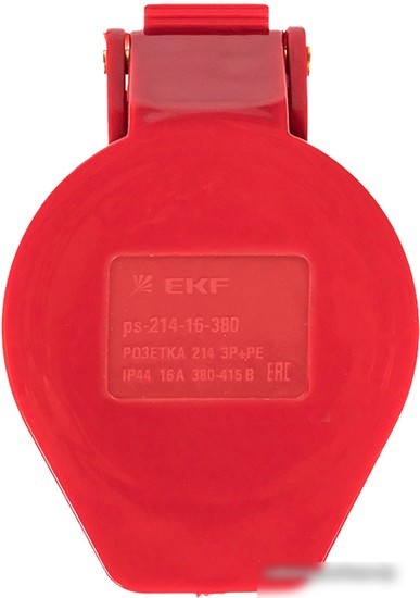 Розетка промышленная EKF 214 3Р+РЕ 16А 380В IP44