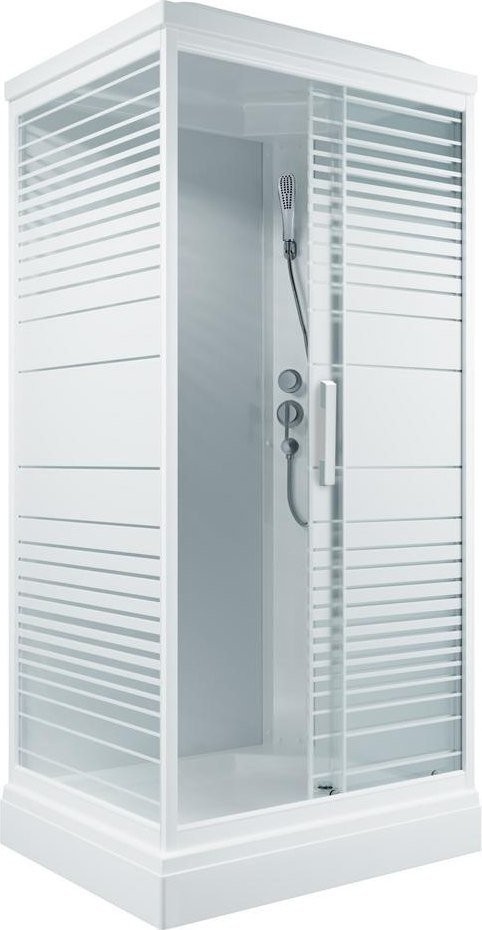 Душевая кабина Triton Квадро 120x80 А Полосы, ДН4