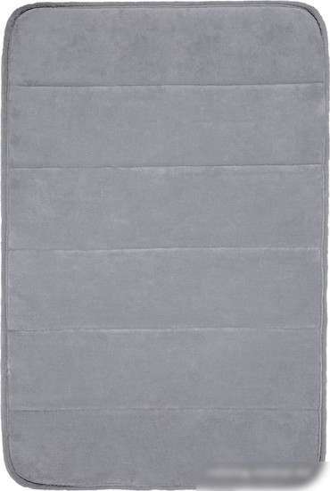 Набор ковриков Вилина Велюр 7173 (50x80, 50x50, серый)