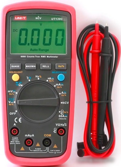 Мультиметр UNI-T UT139C