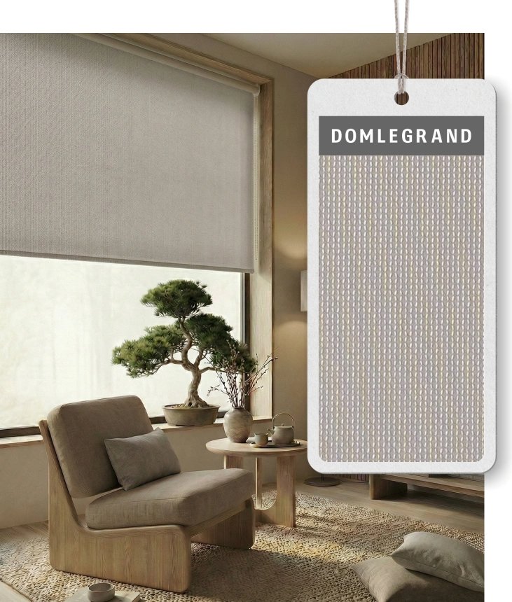 Рулонные шторы Legrand Мелтон 80.5x175 58156465 (серый)