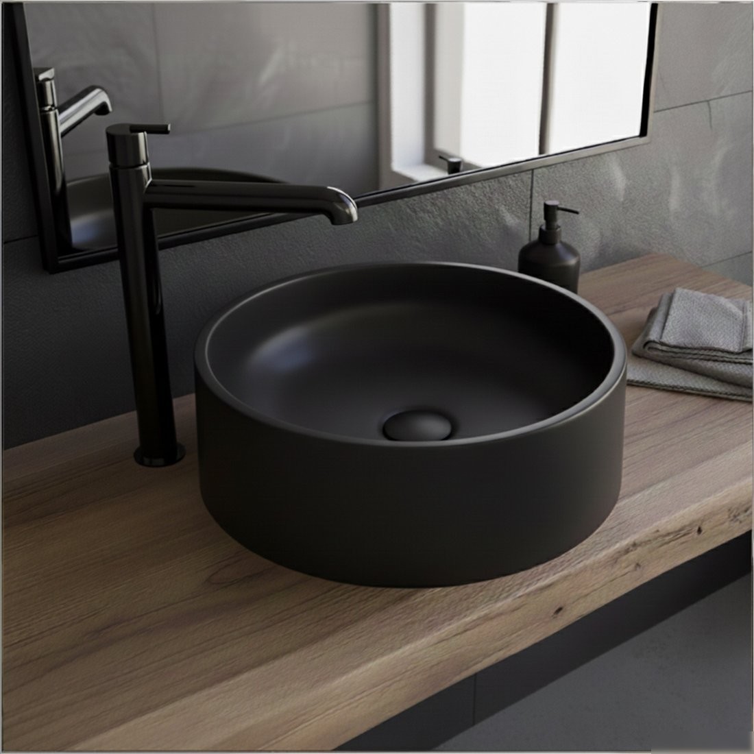 Умывальник Lauter Laguna 21L406DB (Deep Black)