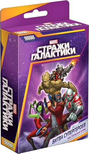 Настольная игра Мир Хобби Стражи Галактики: Битва супергероев