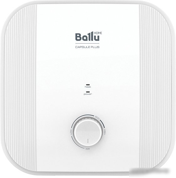 Накопительный электрический водонагреватель над мойкой Ballu BWH/S 10 Capsule Plus O
