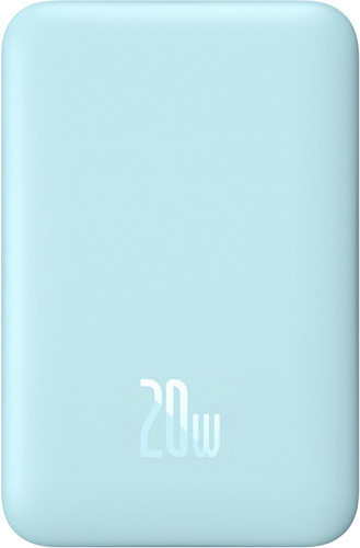 Внешний аккумулятор Baseus Magnetic Mini Air Wireless Fast Charge Power Bank 20W 10000mAh (голубой)