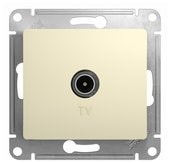 Розетка телевизионная Schneider Electric GLOSSA GSL000293 (бежевый)