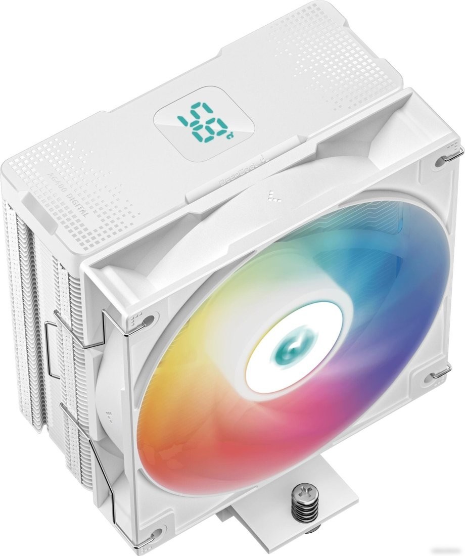 Кулер для процессора DeepCool AG400 Digital ARGB WH R-AG400-WHADMN-G-1