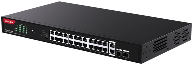 Неуправляемый коммутатор IP-COM G1128P-24-410W